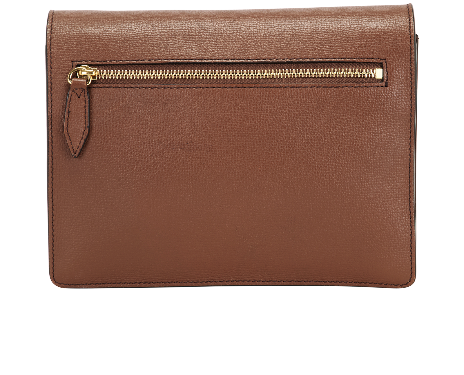 Small Macken House Crossbody Bag, &pound;450, Handbags, Brown, Leather, Back view